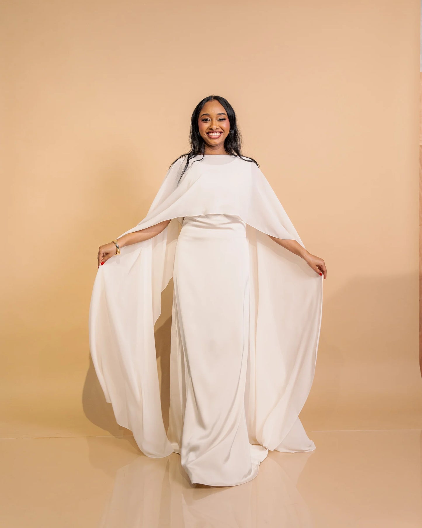 White Lily Veil Dress
