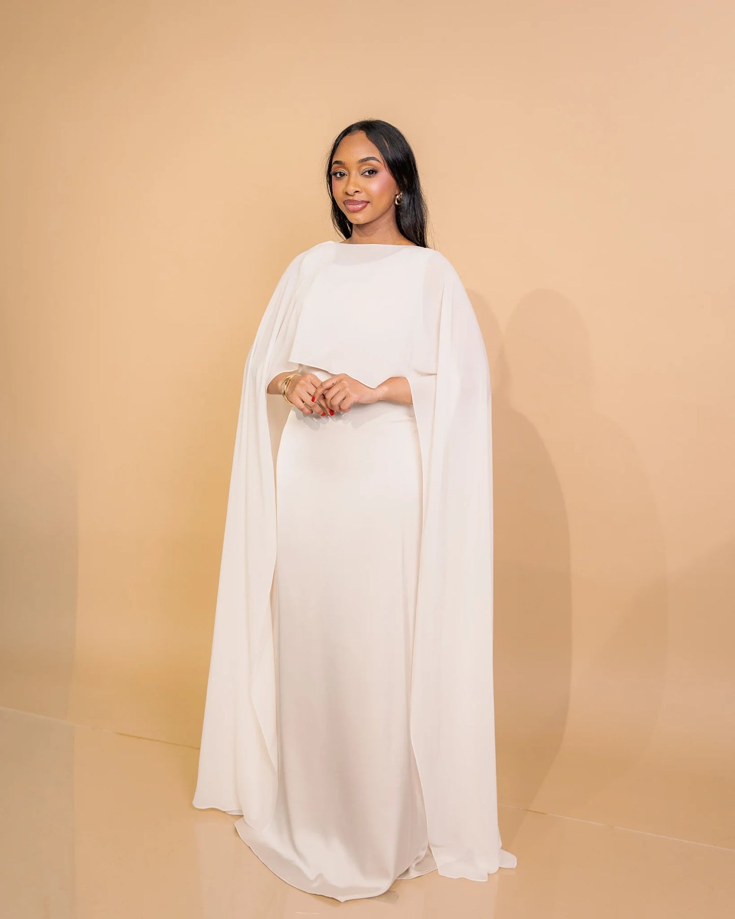 White Lily Veil Dress