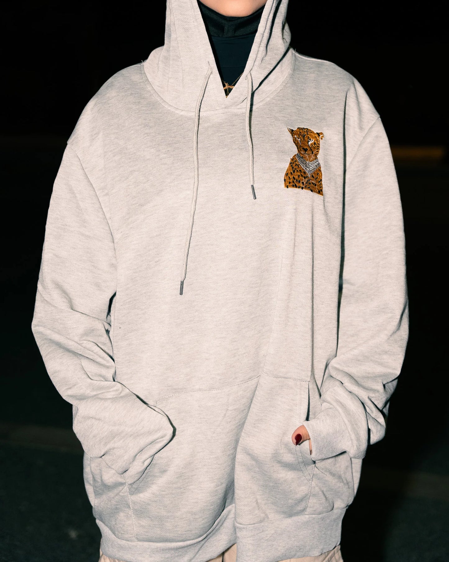 Bunni Luxe Hoodie – Desert Cheetah Edition