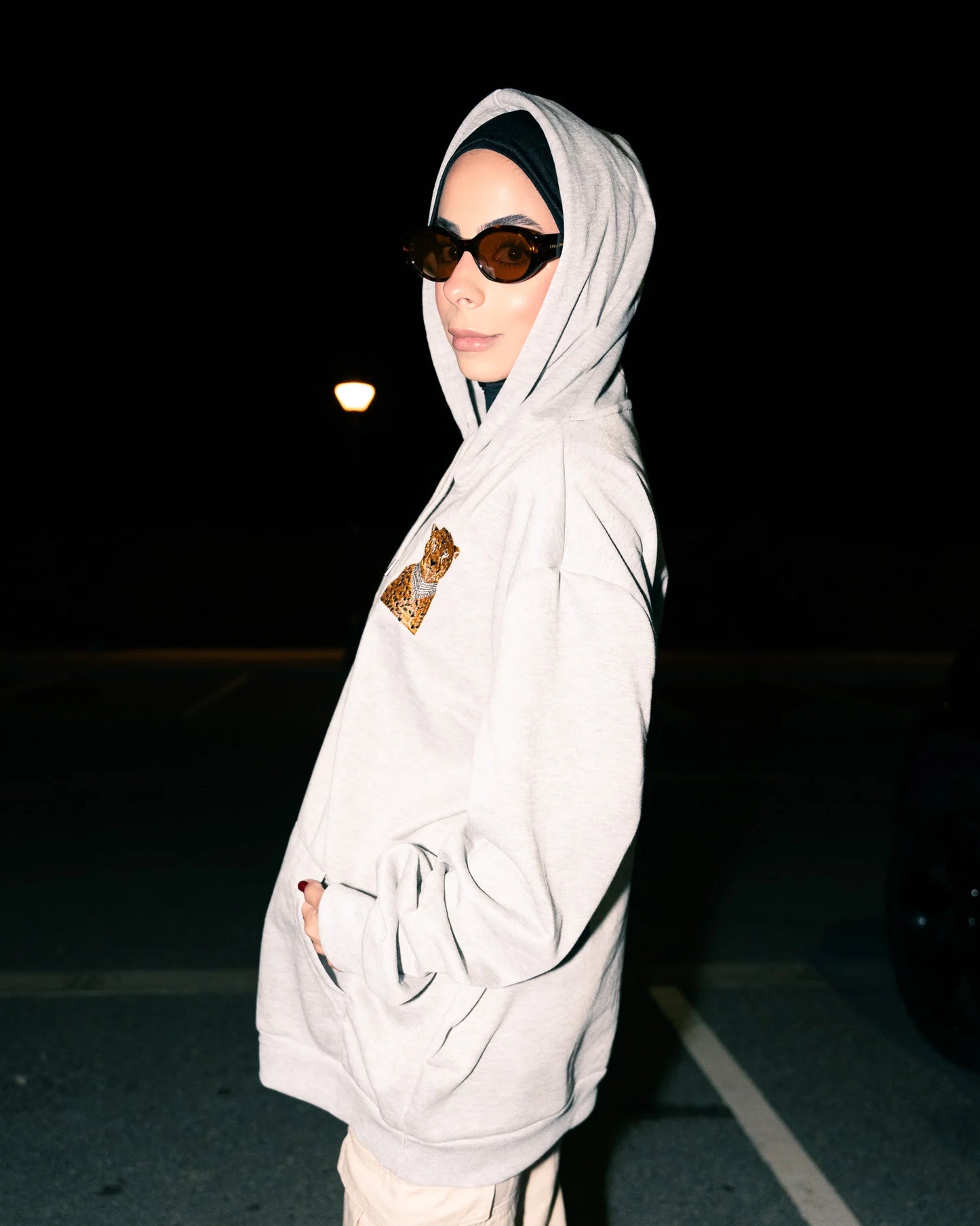 Bunni Luxe Hoodie – Desert Cheetah Edition