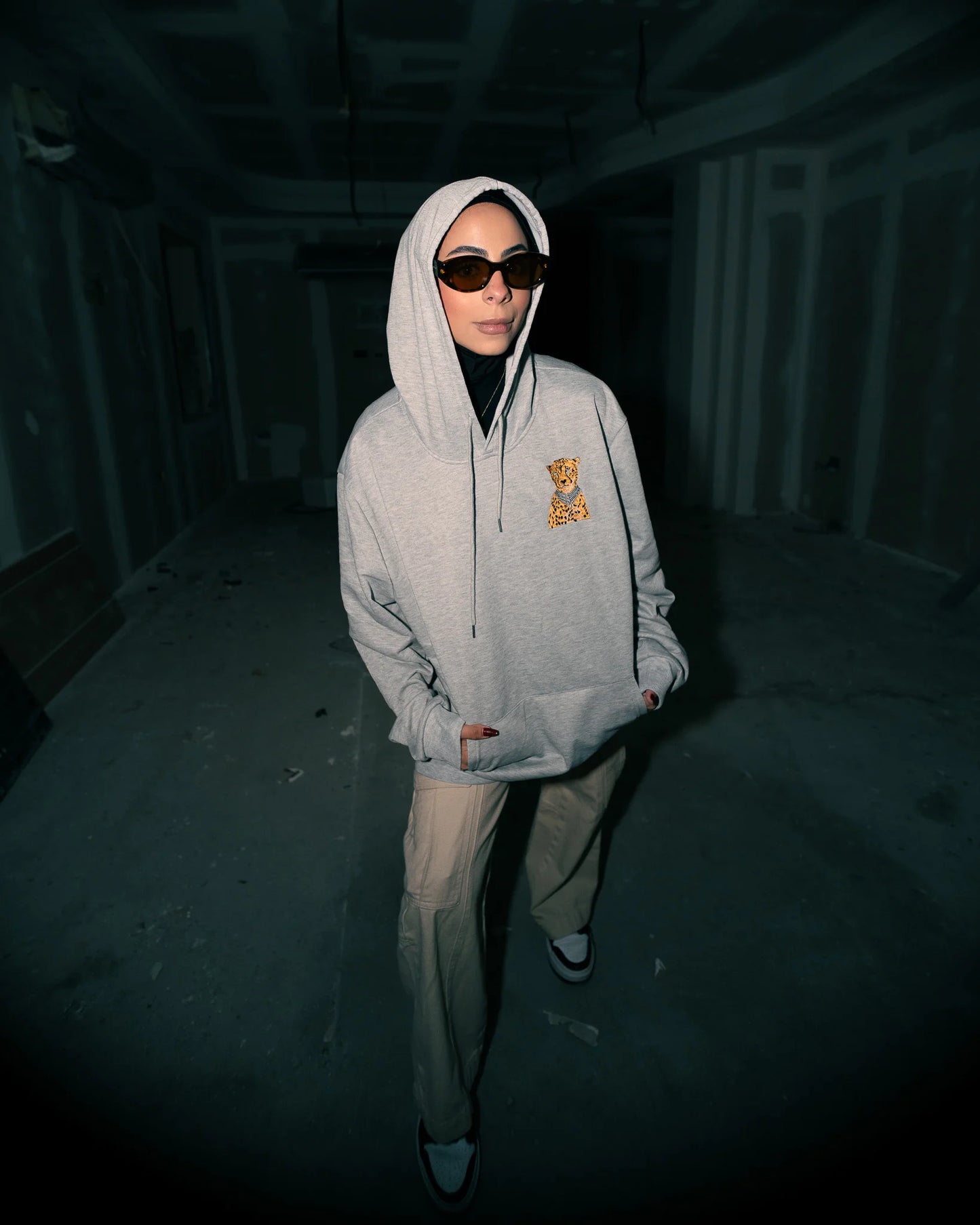 Bunni Luxe Hoodie – Desert Cheetah Edition