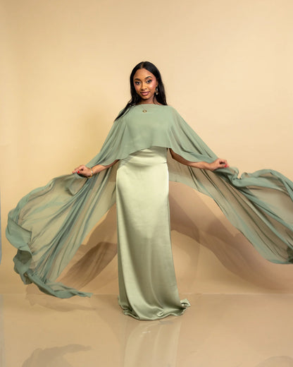 Black Lily Veil Dress