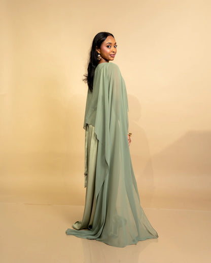 Black Lily Veil Dress